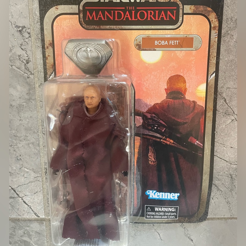 Star Wars The Mandalorian Boba Fett Action Figure - Brown